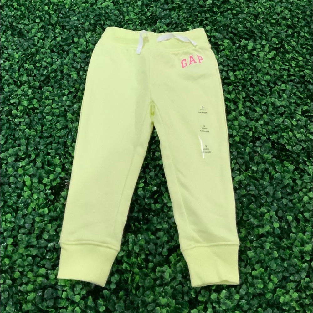 GAP Kids Neon Yellow Sweatpants
